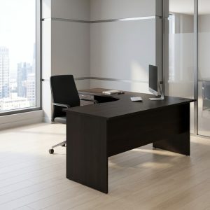 1200mm L-Shaped Office Desk with two drawers