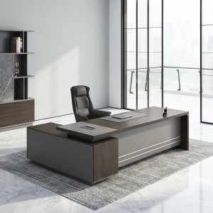 1800mm Modern Executive Office Desk with spacious worktop and storage