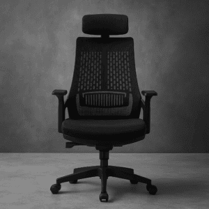 ErgoComfort High-Back Mesh Office Chair with Headrest