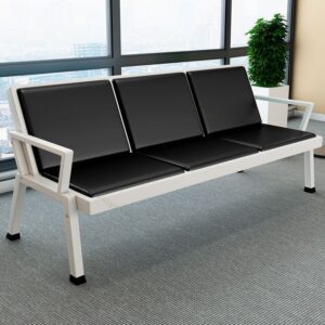 3 Link green Heavy Duty Waiting Bench