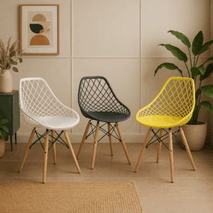 Modern Mesh-Back Dining & Café Chairs