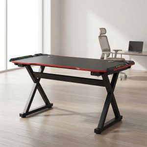 Gaming PC computer desk for gaming setup