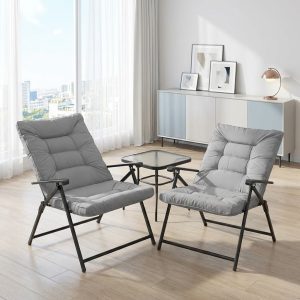 jade foldable set with 2 chairs and table