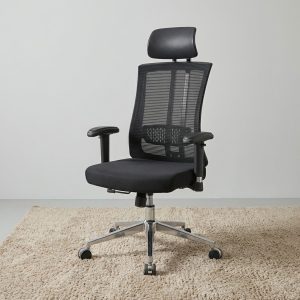 Mesh Executive Chair J098A with headrest and lumbar support