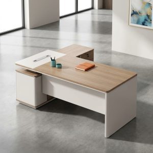 executive office corner desk with storage