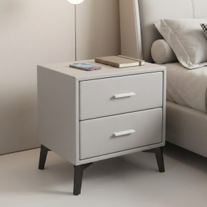 2 drawer bedside cabinet with modern design