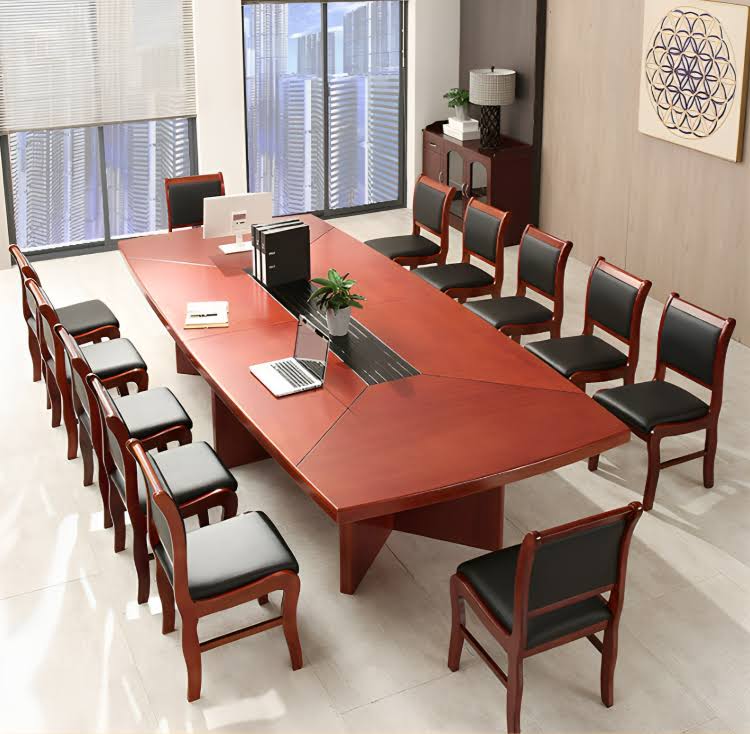 2.4M Boardroom conference table - Image 4