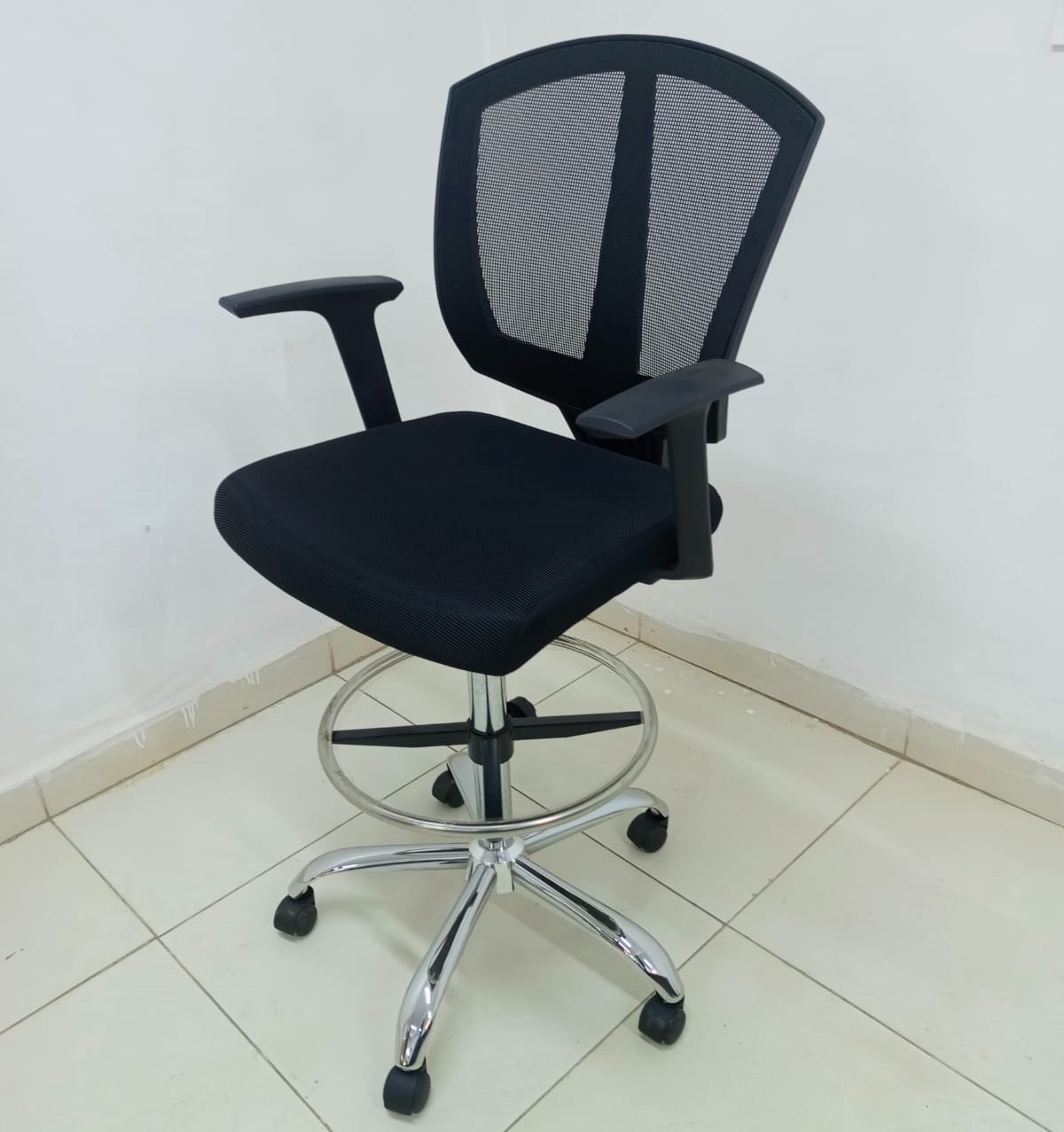 High Reception Office Counter Seat