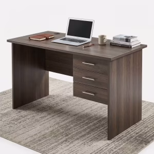 1400mm Office Study Desk with three drawers and spacious wooden work surface