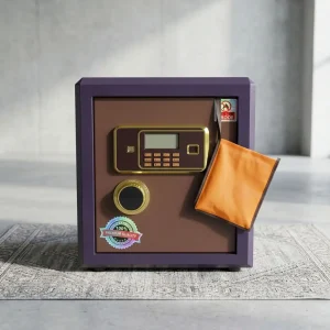 50kg Modern Digital Fireproof Safe with electronic keypad and secure internal compartment