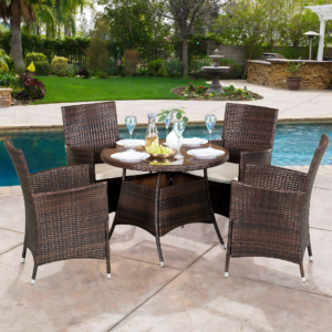 4 seater rattan outdoor set