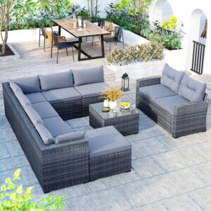 7 Seater Rattan Outdoor Set