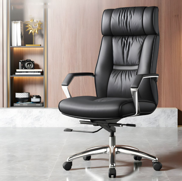 Executive leather office chair