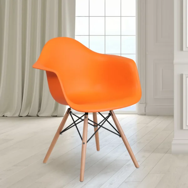 Eames Bistro Modern Plastic Chair