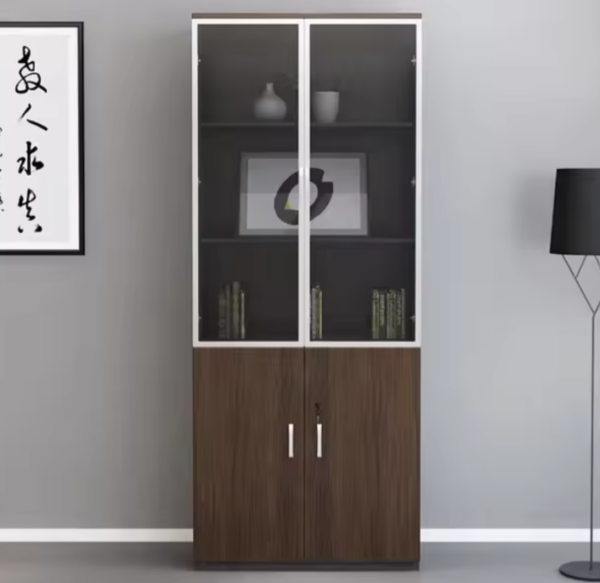 The 2 Door Mahogany Wooden