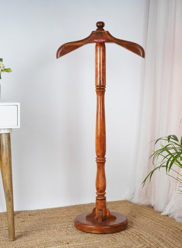 mahogany coat hanger