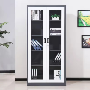 2 door metallic filing cabinet