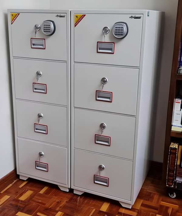 4 Drawer Digital fireproof Safe - Diplomat - Image 4