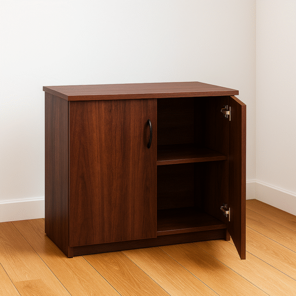 Elegant Modern 2-Door Office Credenza