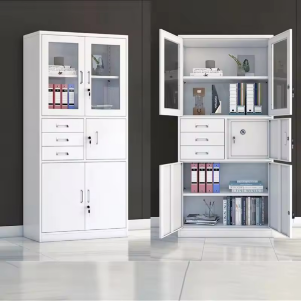 Office Filing Cabinet with Safe