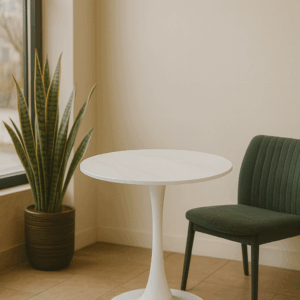 Modern Round Bistro Table