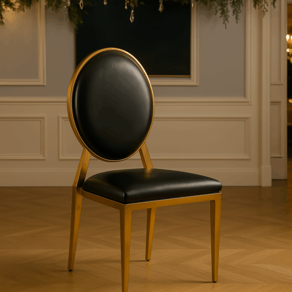 Elegant Round-Back Event Chair - Image 4