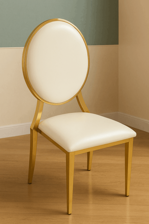 Elegant Round-Back Event Chair - Image 3