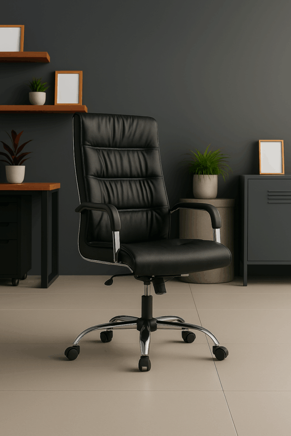 Premium Black Executive Office Chair - Image 2