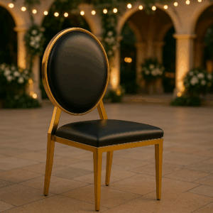 Elegant Round-Back Event Chair