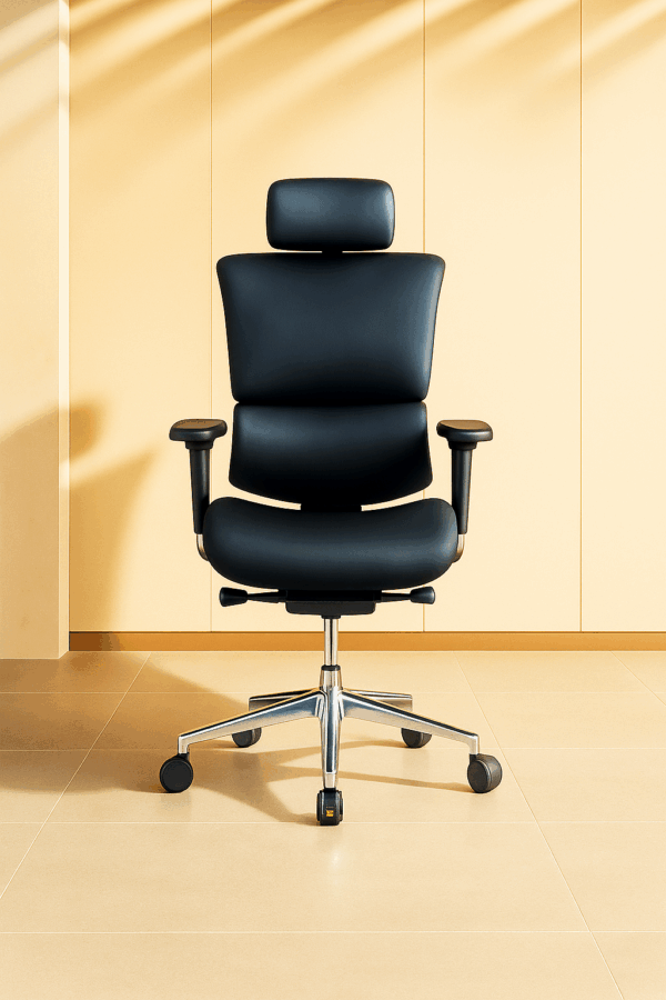 Premium Ergonomic High Back Executive Chair – Black - Image 2
