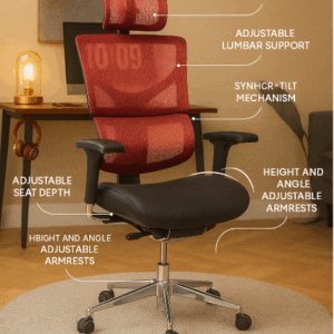 Ergonomic High Back Mesh Office Chair