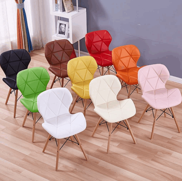 Modern Diamond Stitch Dining & Lounge Chairs – Available in Multiple Vibrant Colors - Image 2
