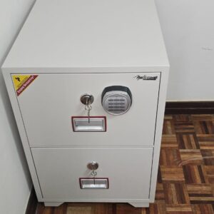2 Drawer Fireproof Filling Cabinet