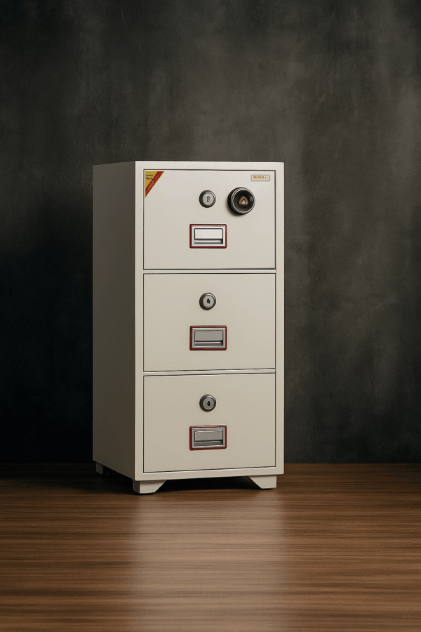 3 Drawer Fireproof Filling Cabinet - Image 2
