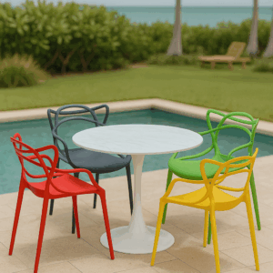 Modern Designer Outdoor Patio Set