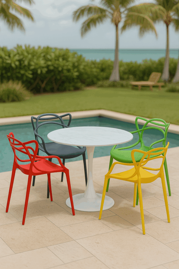 Modern Designer Outdoor Patio Set