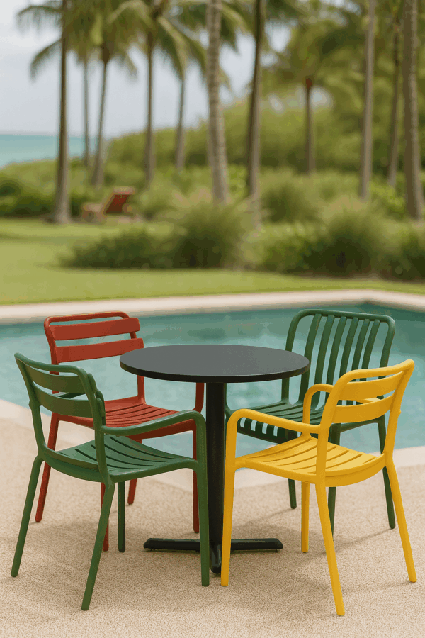 Stylish Outdoor Resort Chairs - Image 2