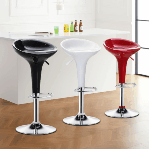 Modern Adjustable Swivel Bar Stools