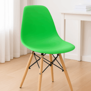 Modern Eames-Inspired Plastic Chairs