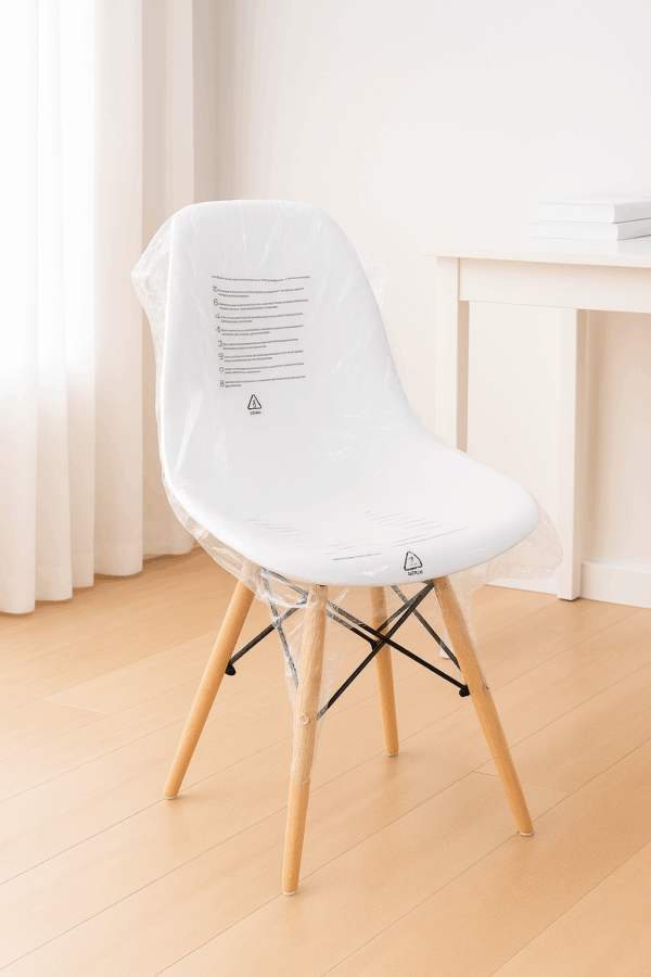 Modern Eames-Inspired Plastic Chairs - Image 3