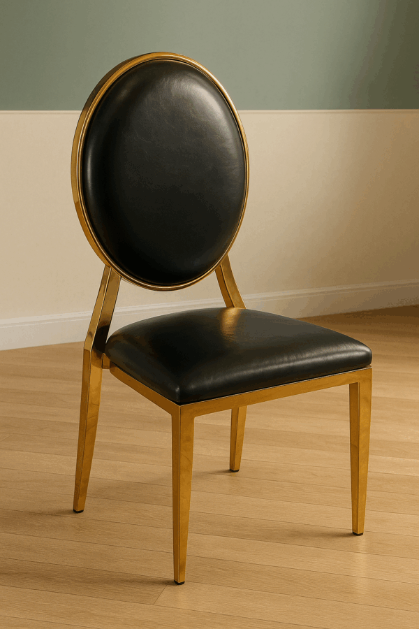 Elegant Round-Back Event Chair - Image 2