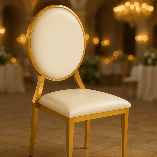 Elegant Round-Back Event Chair - Image 5