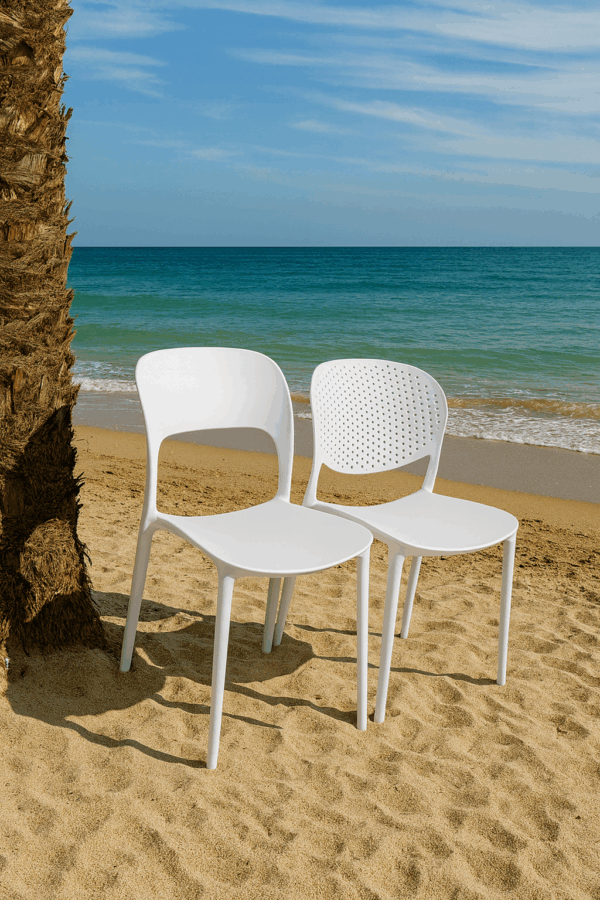 Modern Indoor/Outdoor Café Chair - Image 2