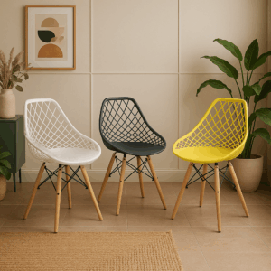 Modern Mesh-Back Dining & Café Chairs