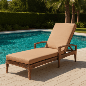 Outdoor Rattan Sun Lounger