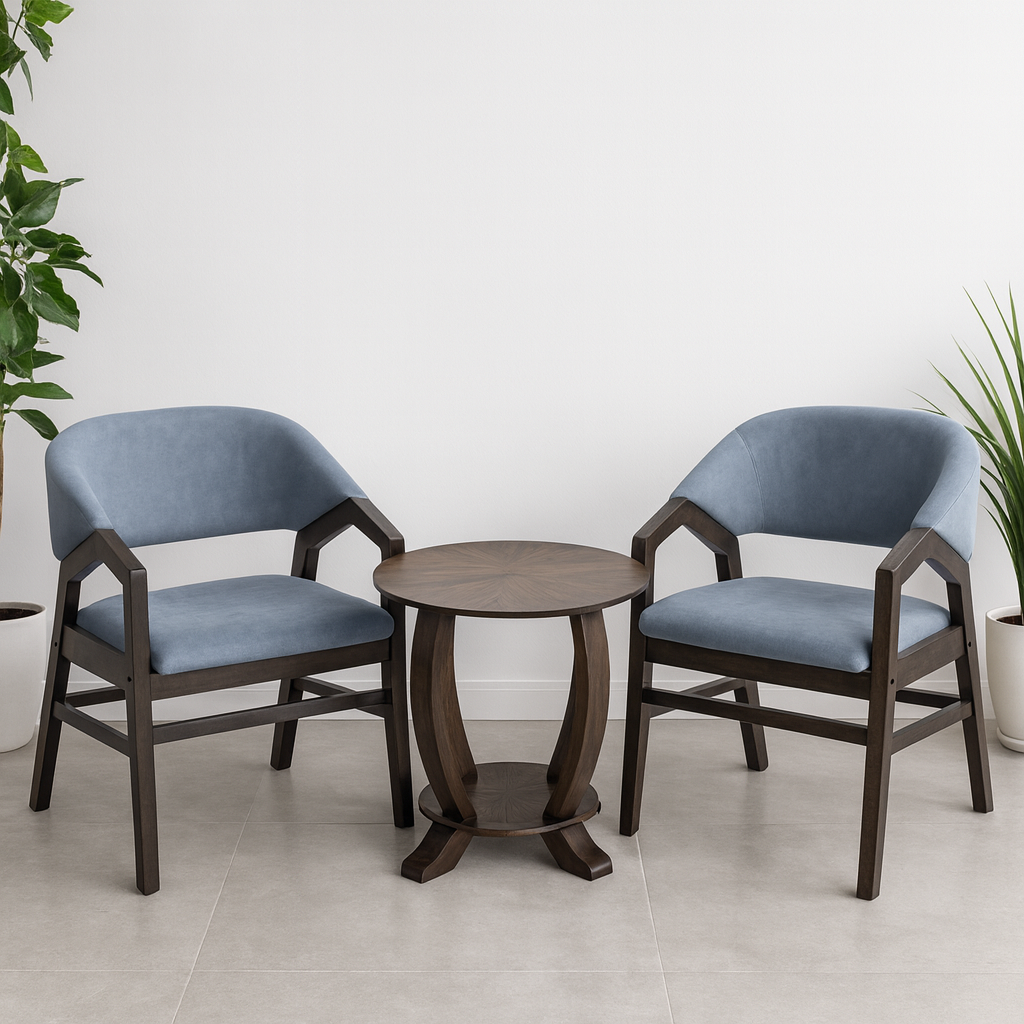 SkyTone Reception Set – Blue Upholstery