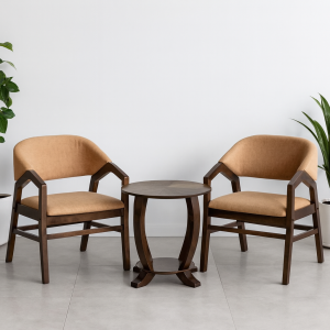 HazelWood Reception Set – Beige Fabric