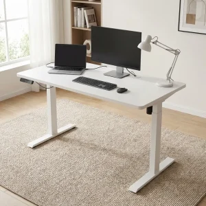 1.4M Height Adjustable Standing Desk with electric height adjustment