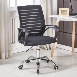 mid back mesh office chair for staff workstation