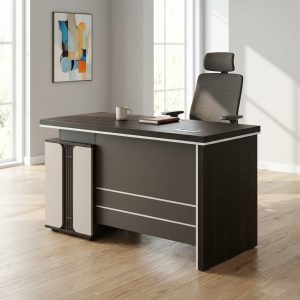 1200mm executive office desk with fixed drawers